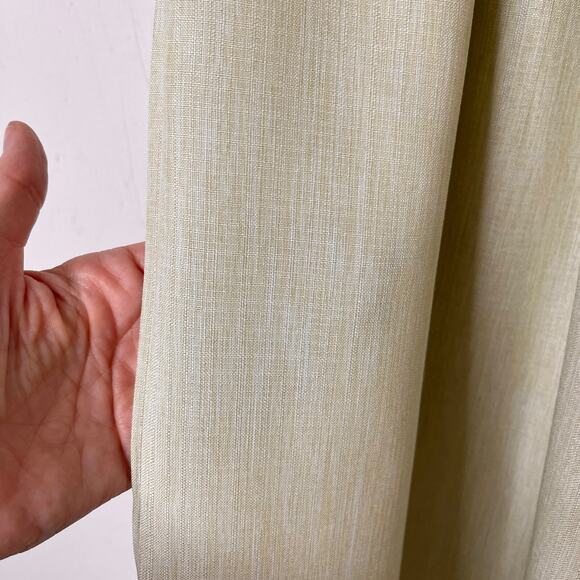 Pretty Little Thing Women's Wide Leg Palazzo Pants 2 Beige High Rise Pleated - Picture 7 of 10